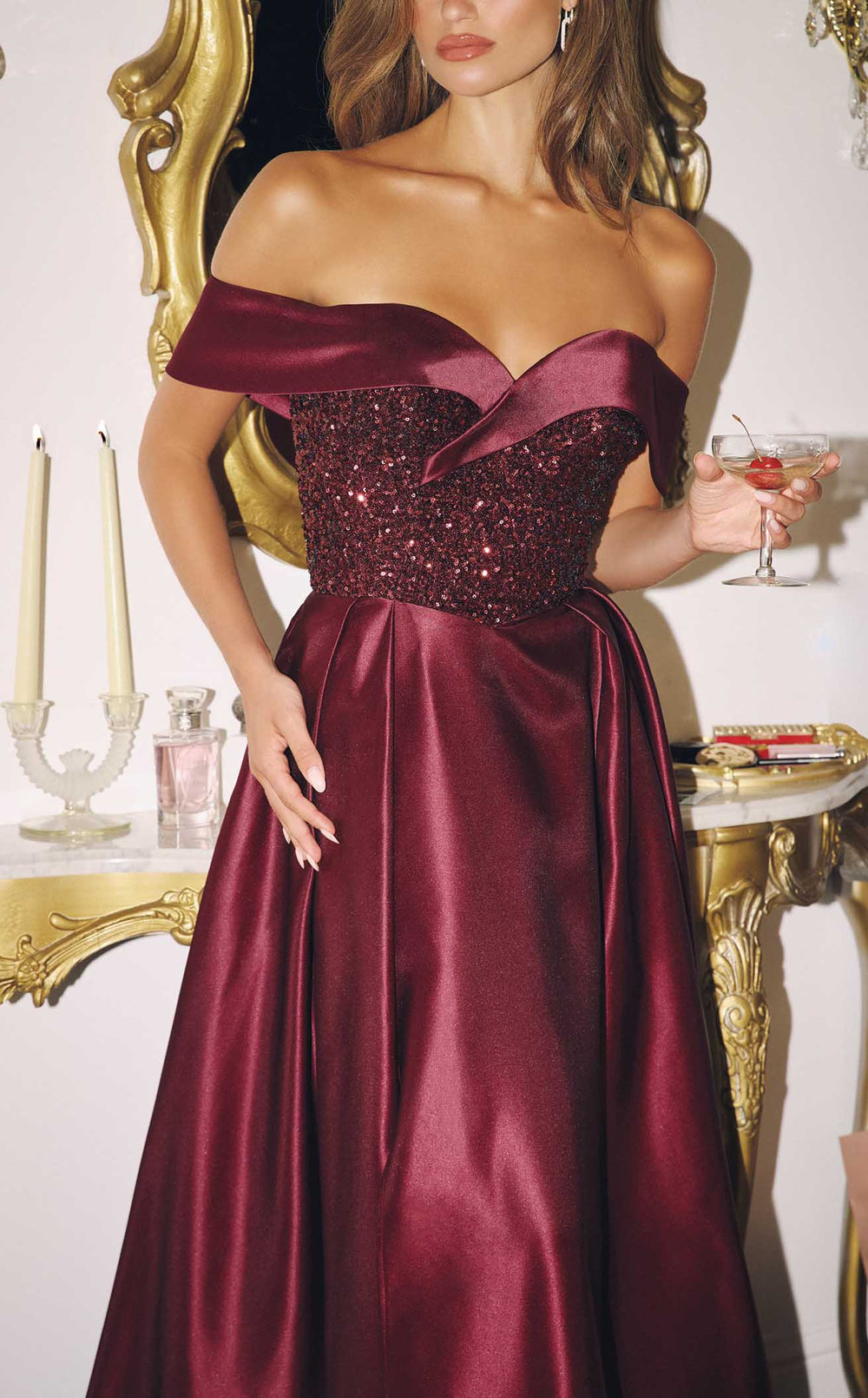 Amoris T614 Burgundy