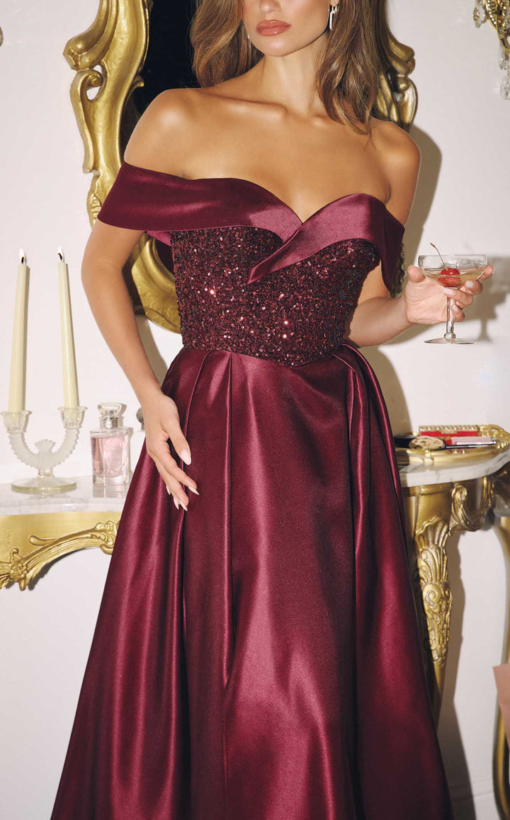 Amoris T614 Burgundy