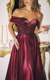 Amoris T614 Burgundy