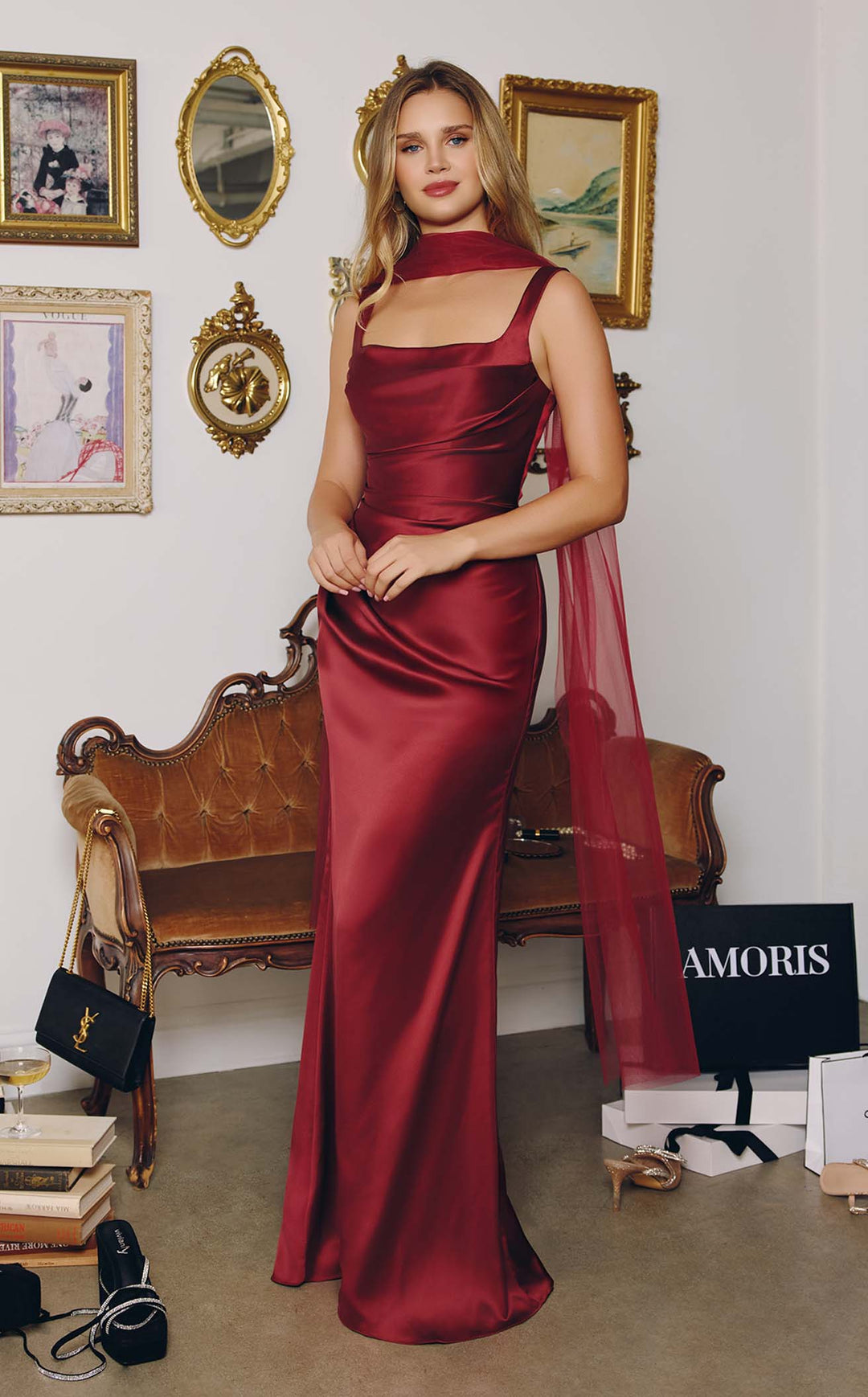 Amoris T729 Burgundy
