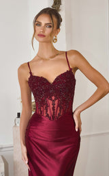 Amoris T819 Burgundy