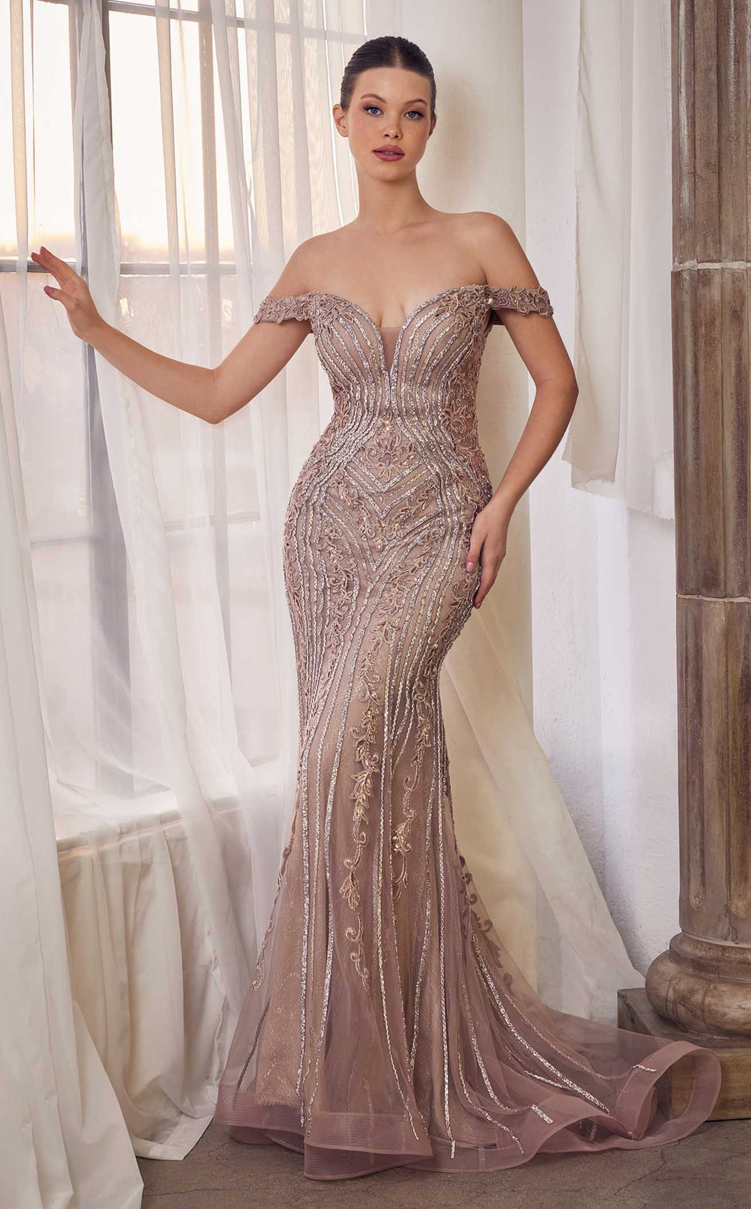 Andrea and Leo A1257 Dusty-Mauve