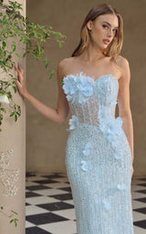 Andrea and Leo A1487 Light Blue