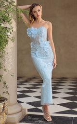 Andrea and Leo A1487 Light Blue