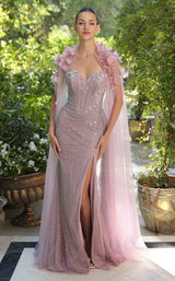 Andrea and Leo A1494 Dusty Rose