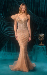 Andrea and Leo A1505 Silver/Nude