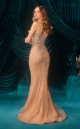 Andrea and Leo A1505 Silver/Nude