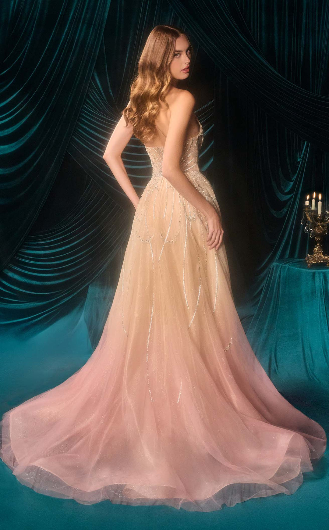 Andrea and Leo A1508 Champagne/Blush