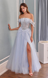 Andrea and Leo A1512 Light-Blue