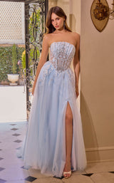 Andrea and Leo A1512 Light-Blue