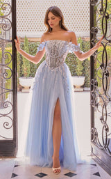 Andrea and Leo A1512 Light-Blue