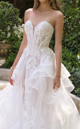 Andrea and Leo WL059 Off White/Nude