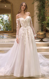 Andrea and Leo WL067 Off White/Nude