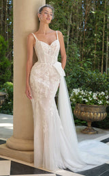 Andrea and Leo WL068 Off White/Nude