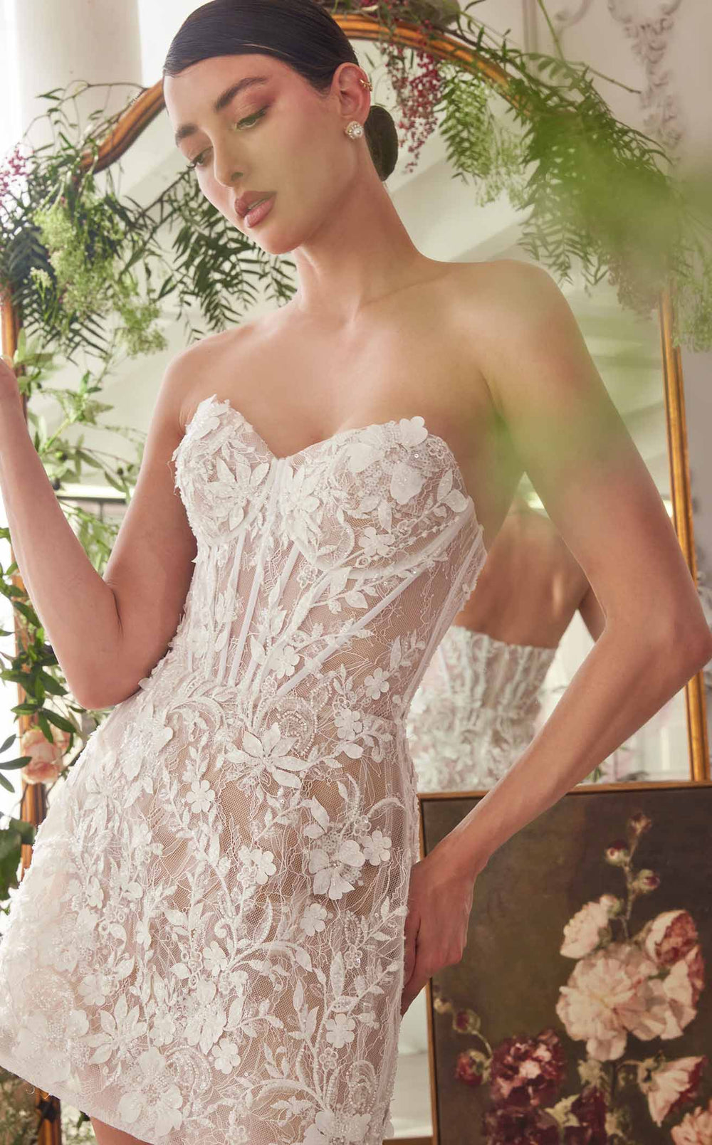 Andrea and Leo WL084 Off White/Nude