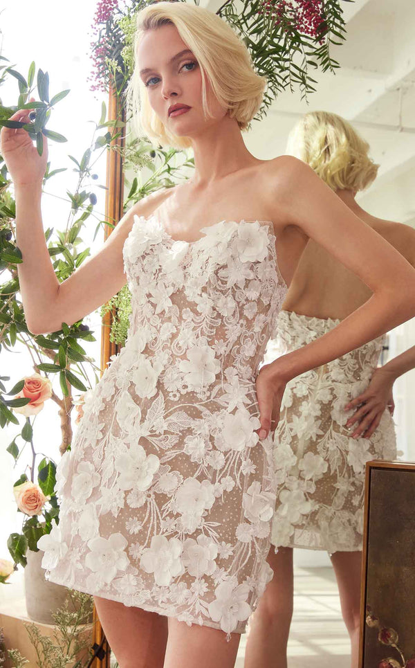 Andrea and Leo WL085 Off White/Nude