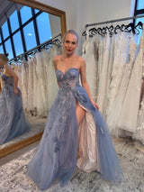 Andrea and Leo A1294 Paris-Blue