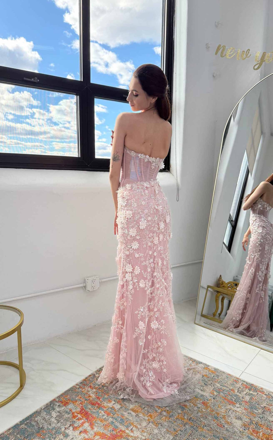 Andrea and Leo A1396 Blush