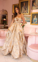 Ava Presley 40049 White/Gold