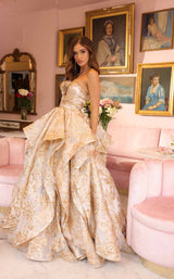 Ava Presley 40049 White/Gold