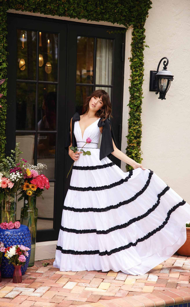 Ava Presley 40091 White/Black