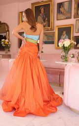 Ava Presley 40148 Aqua/Green/Orange