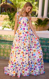 Ava Presley 42266 White Multi