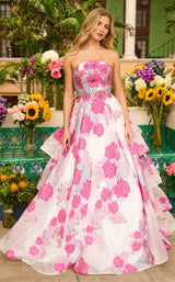 Ava Presley 42292 White/Hot Pink