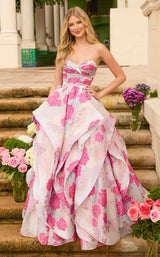 Ava Presley 42293 White/Hot Pink