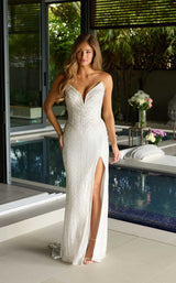 Ava Presley 47152 White/Silver