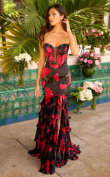 Ava Presley 47188 Black/Red