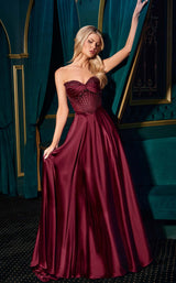 LaDivine CD297 Burgundy