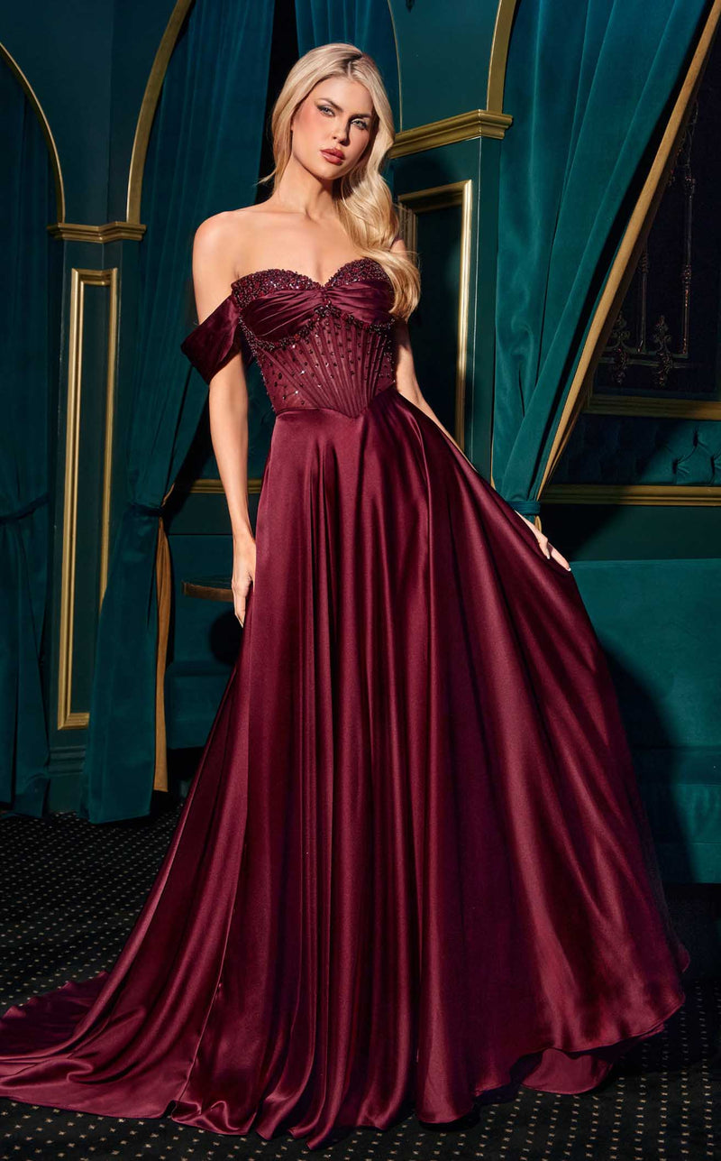 LaDivine CD297 Burgundy