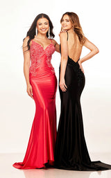 Cecilia Couture 2602 Red&Black