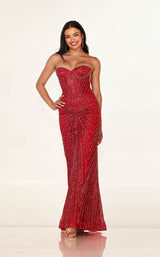 Cecilia Couture 2615 Red