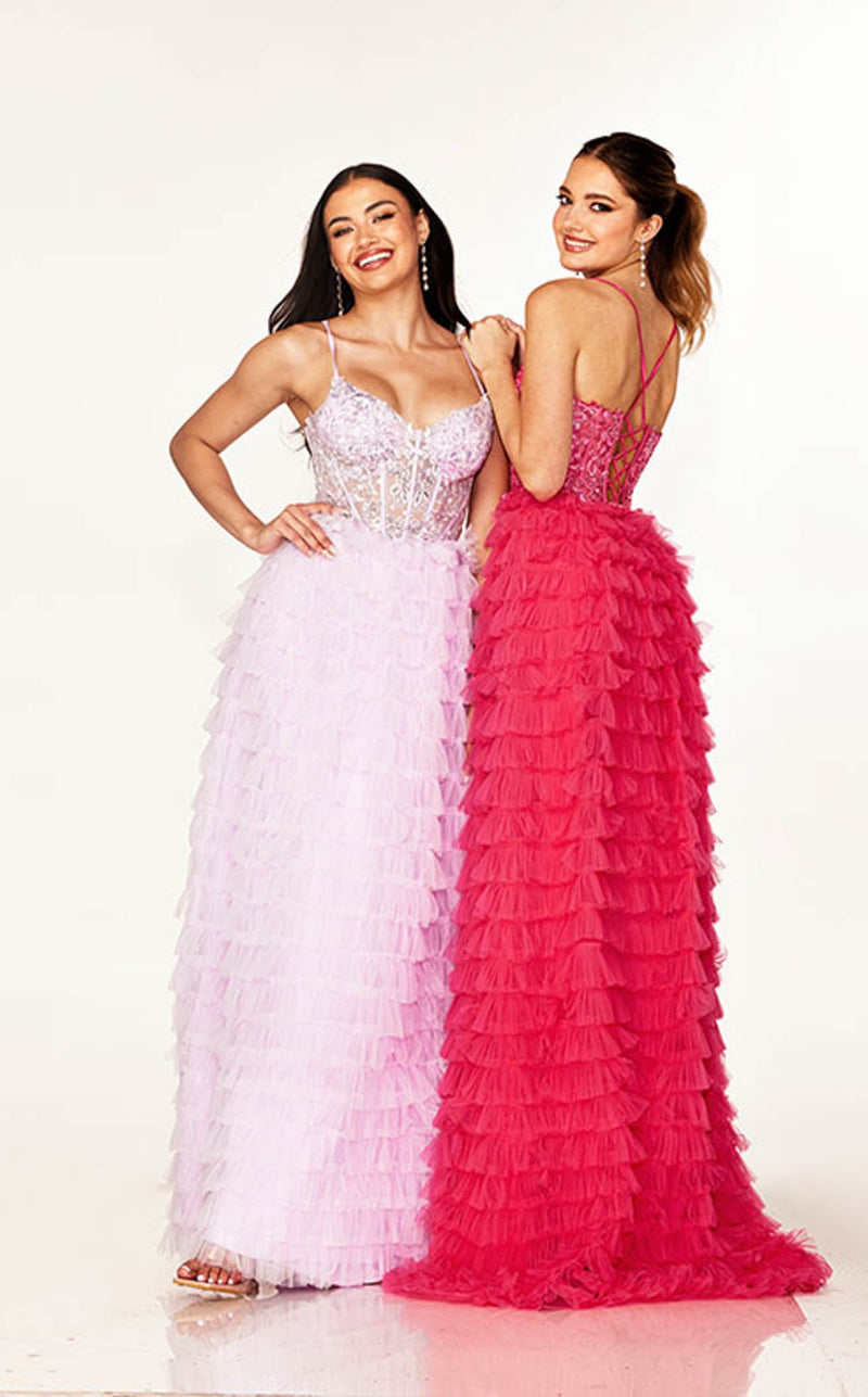Cecilia Couture 2624 lilac&Hot-Pink