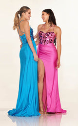 Cecilia Couture 2630 Turquoise&Pink