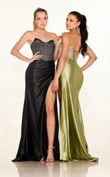 Cecilia Couture 2633 Black&Sage