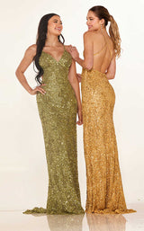 Cecilia Couture 2638 Sage&Gold
