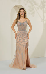 Cecilia Couture 8002 Nude/Champagne