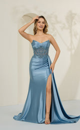 Cecilia Couture 8021 Dusty Blue