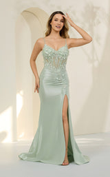 Cecilia Couture 8028 Pearl/Mint