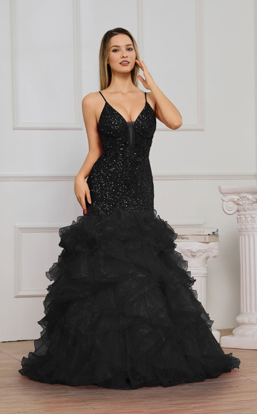 Cecilia Couture 8029 Black