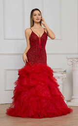 Cecilia Couture 8029 Red