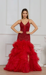 Cecilia Couture 8029 Red