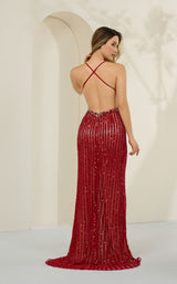 Cecilia Couture 8037 Hot Red