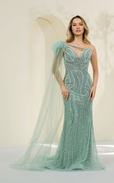 Cecilia Couture 8044 Teal