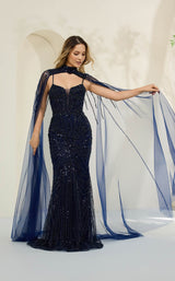 Cecilia Couture 8047 Navy