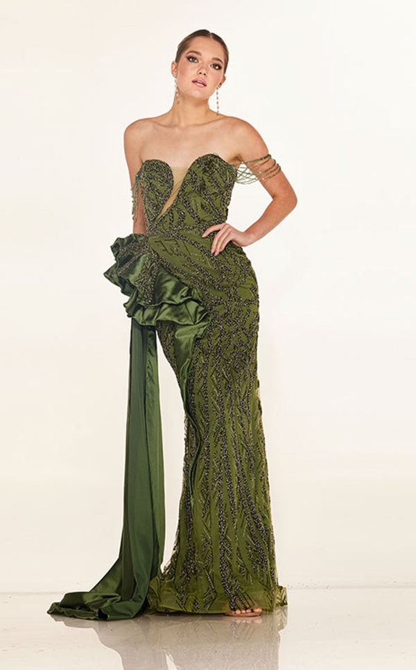 Cecilia Couture C271 Olive