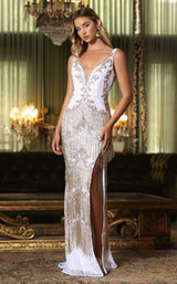 Chandelier 30031 Ivory/Gold